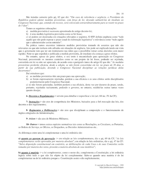 DIREITO ADMINISTRATIVO PARA CONCURSOS