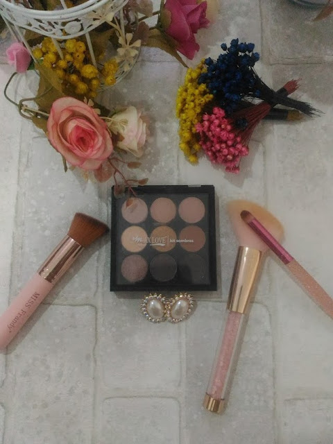 M3T - Maquiagem: Kit Paleta de Sombras Max Love