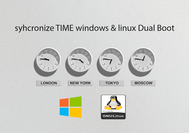 Cara Menyamakan Waktu di Linux dan Windows Dual Boot