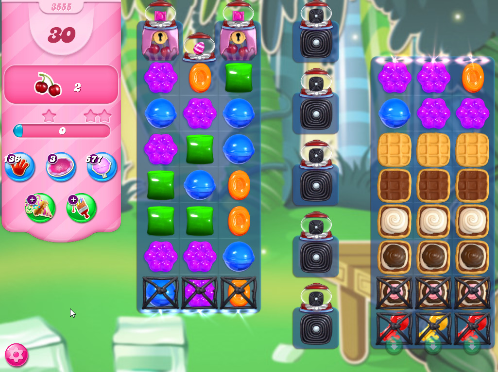 Candy Crush Saga level 3555