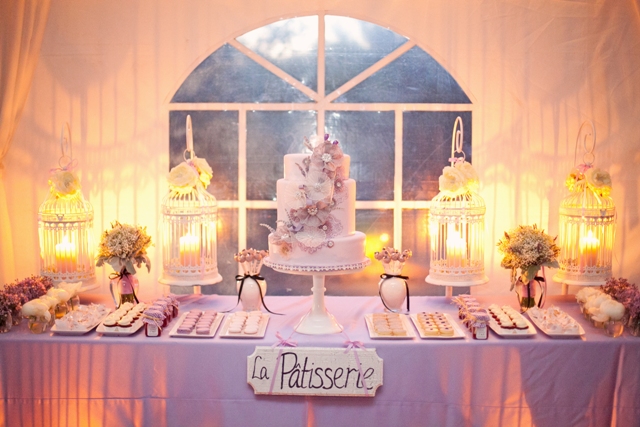 Sweet table by Cake Opera Co Wedding planner Melissa Andre