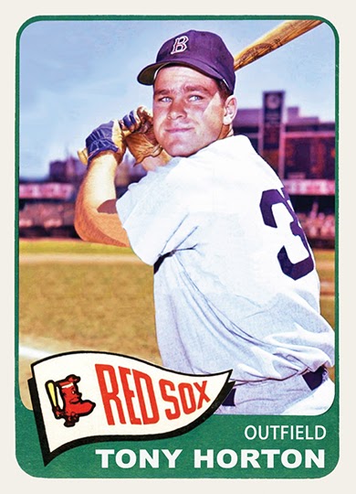 Tony Horton Boston Red Sox 1967 Style Custom Baseball Art Card 