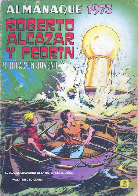 Roberto Alcázar y Pedrín. Almanaque 1973