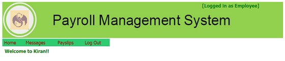 Employee Module - Payroll Management System Project in Asp.Net