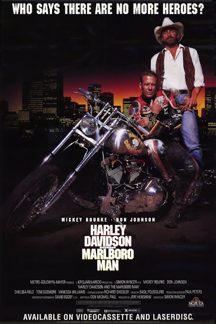 Harley Davidson and the Marlboro Man movie poster, 1991