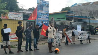 Aliansi PEMBEBASAN kolektif Kota Kupang Aksi Demo soal Jegal Neoliberalisme, ini Rentetan Orasinya