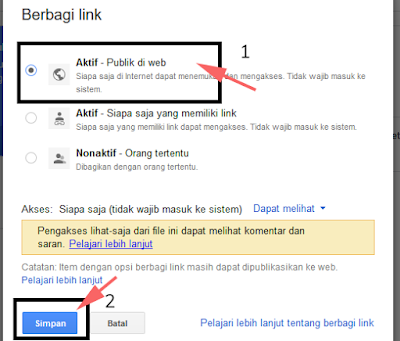 Cara Tampilkan File Pdf atau Word di Postingan Blogger