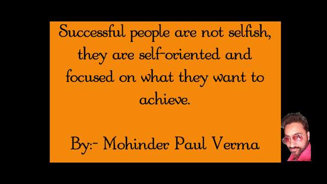 Making Self Success - Self Made Success is Man Made Success