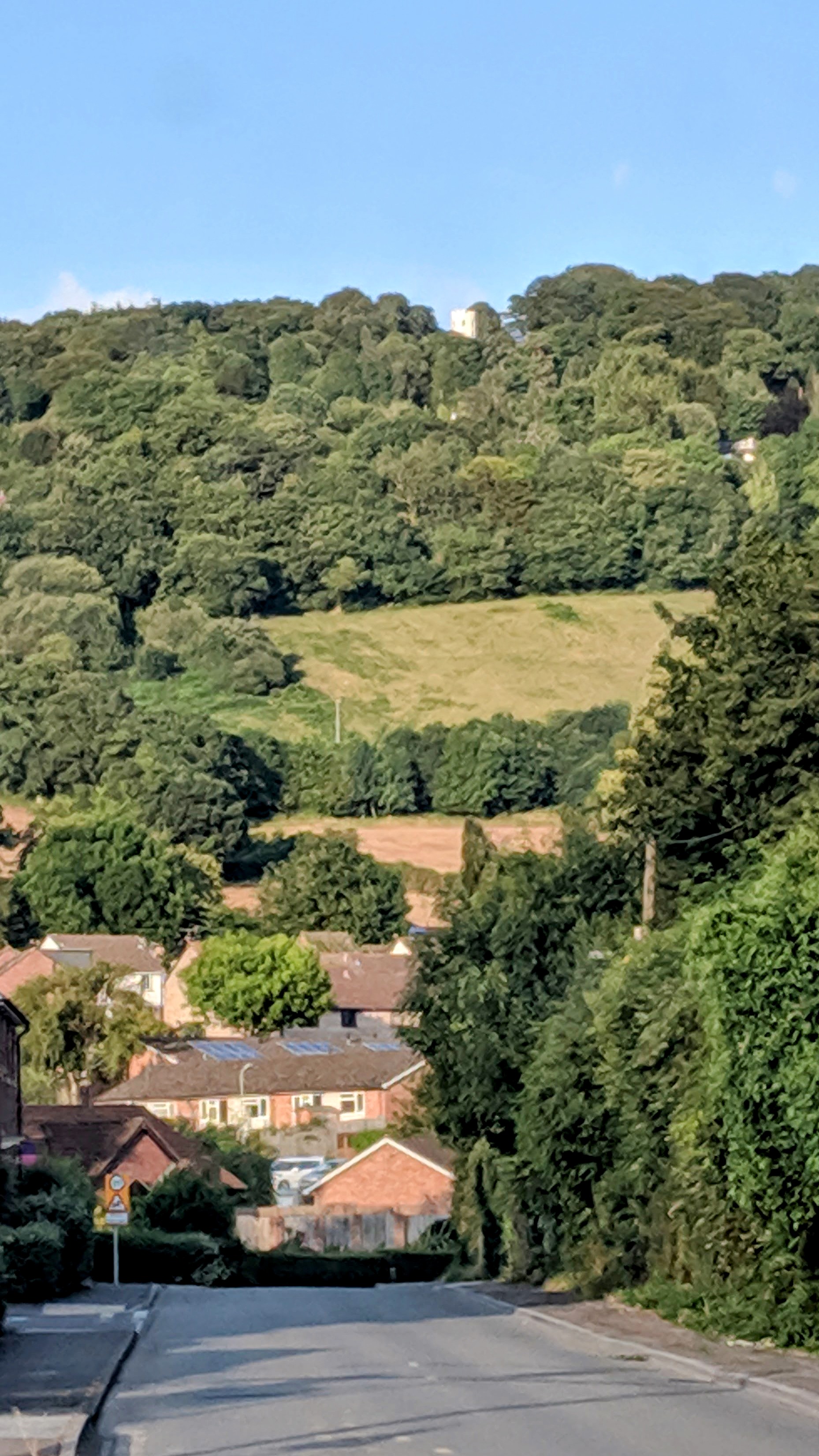 The Kymin And The Round House From Wyesham