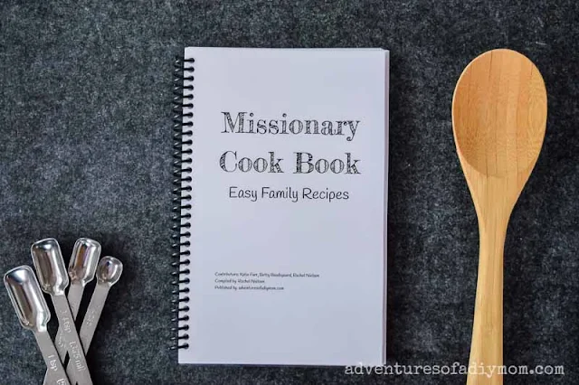 missionary recipe book