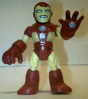 Front of Playskool 2010 Iron Man