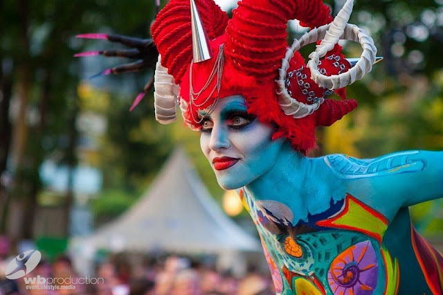 As belas e curiosas imagens do Festival Anual de Body Painting em Pörtschach na Austria