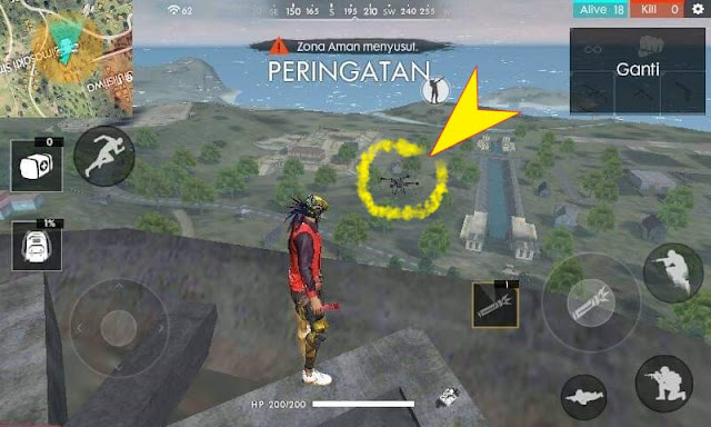 5 Cara mengetahui Posisi Musuh di Free Fire (FF), Gampang kok!