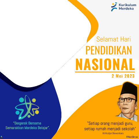 Link Twibbon Hari Pendidikan Nasional 2023 ~ Hardiknas 2 Mei