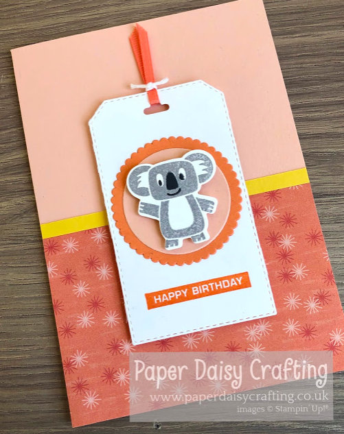 Nigezza Creates with Stampin' Up! & Paper Daisy Crafting & Bonanza Buddies