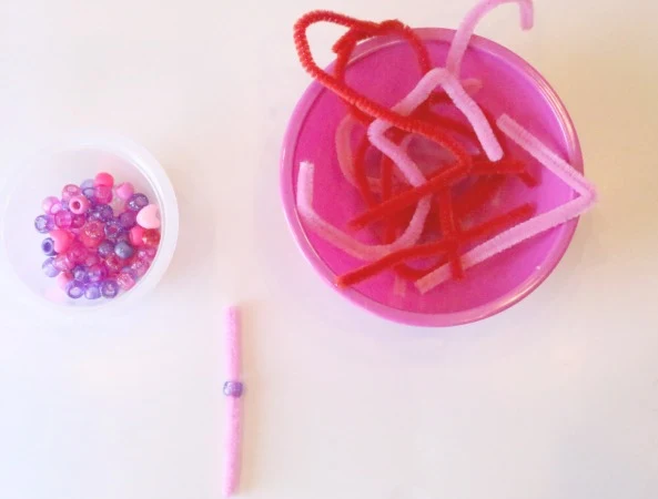 counting with pipe cleaner numbers