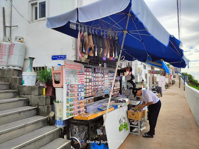 Jalan-jalan di Huinyeoul Culture Village, Busan