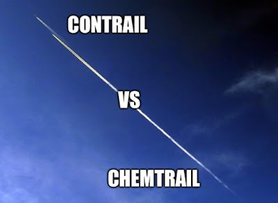 différence entre chemtrail et contrail