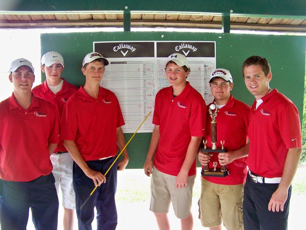 The team combined for an all-time low of 309, which was better than the next closest team by over sixty strokes. Adam Johnson led the Patriots with an even