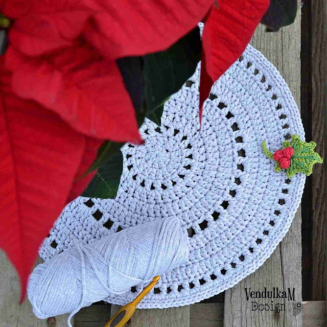 crochet placemats pattern