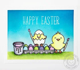 Sunny Studio: A Good Egg Easter Card by Melissa Bowden.
