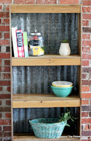 Rustic Farmhouse Bookshelf