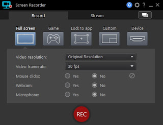 تنزيل برنامج تسجيل شاشة الكمبيوتر CyberLink Screen Recorder