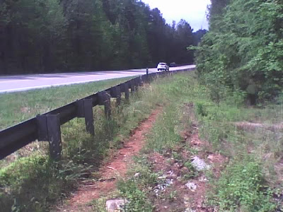 Six Forks Rd. borders Section 5 of the Falls Lake Trail on the West