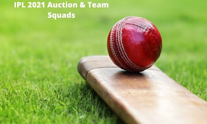 IPL Auction 2021: List of all the players & teams in IPL 2021