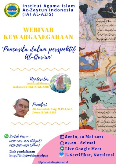 WEBINAR PANCASILA DALAM PERSPEKTIF AL-QURAN