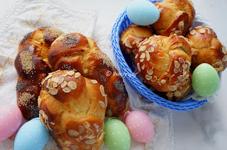 Easter Brioche Buns