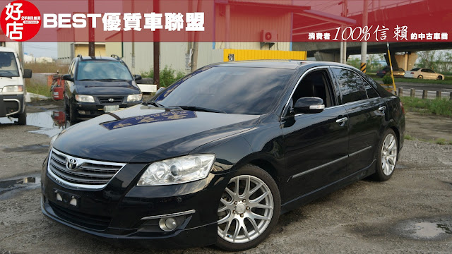 2007年 Toyota Camry 黑色 豐田中古車