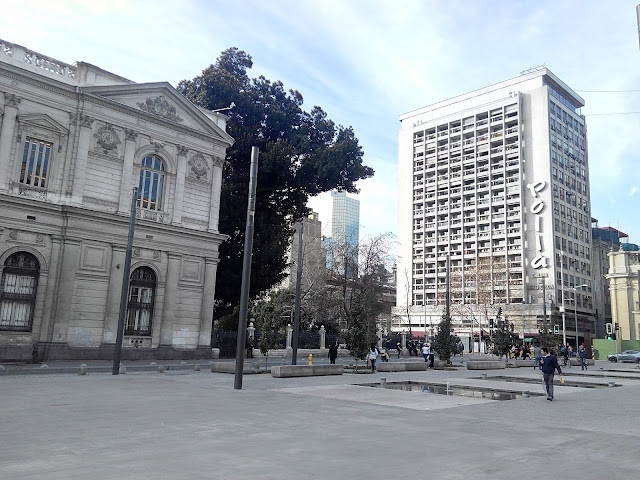 Lugar que ocupó la Iglesia de la Compañía, Santiago de Chile