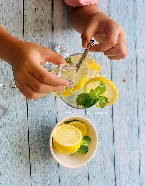 Resepi Air Lemon Pudina