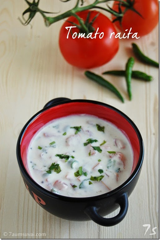 Tomato raita