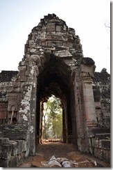 Cambodia motorbike tour Preah Khan of Kompong Svay (Prasat Bakan) 140227_0049