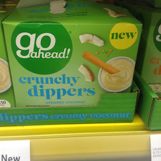 go ahead crunchy dippers creamy coconut