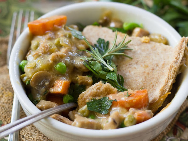 Vegan Chicken Pot Pie