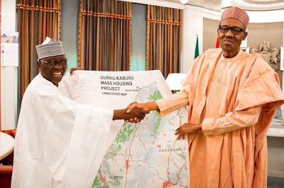 Photos: Buhari receives Nassarawa state governor