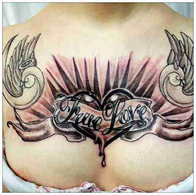 breast tattoo