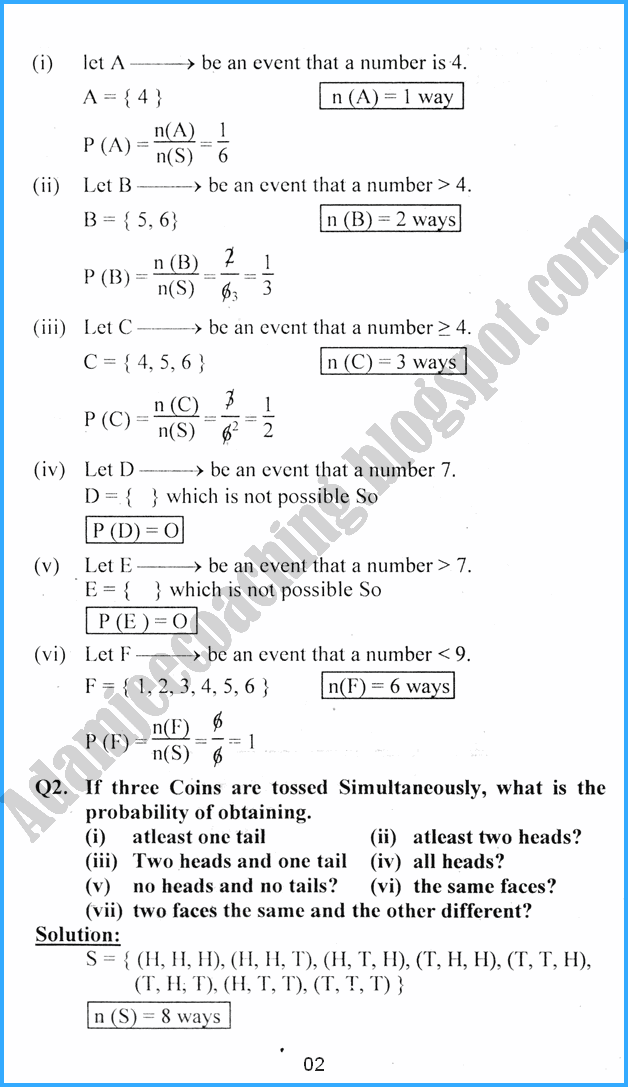 permutations-combinations-and-introduction-to-probability-exercise-7-4-mathematics-11th