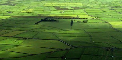 Manta de Retalhos vista da Serra do Cume, Terceira, Açores