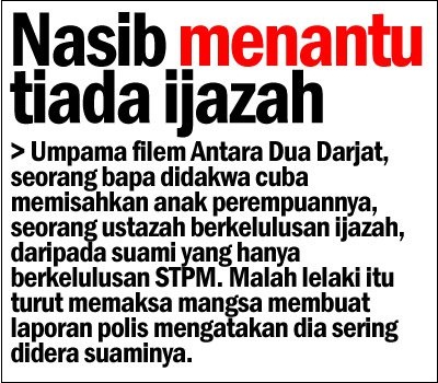 Betul Ke Ada Ijazah Hidup Bahagia?