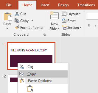 Cara Copy dan Paste Slide PowerPoint ke File Presentasi Lain Cara Copy Paste Slide PowerPoint ke File Presentasi Lain