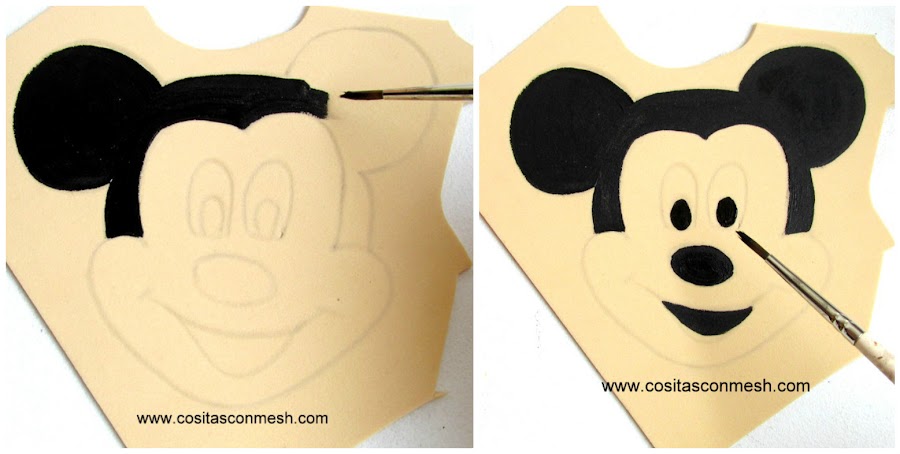 Como Hacer La Cara De Minnie Mouse Para Cumpleanos Infantiles Manualidades
