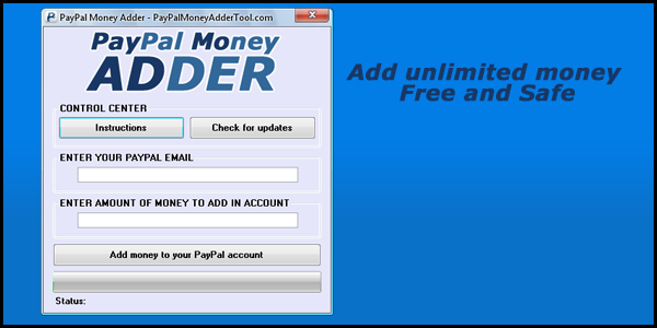 Hacker: Paypal Money Adder 2014