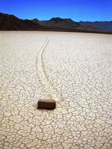 Death Valley Mystery What Makes Rocks Wander