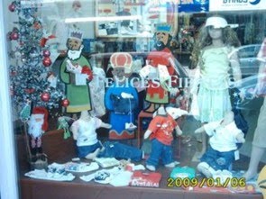 ¨Habia una vez...¨ vidriera de reyes
