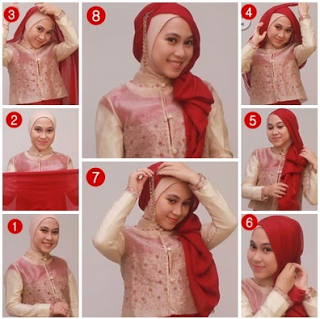 Cara memakai jilbab berlapis-lapis terbaru