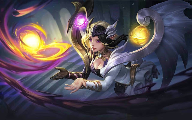 Lunox Twilight Goddess The Enlighted One Heroes Mage of Skins Mobile Legends Wallpaper HD for PC
